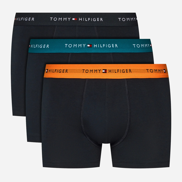 Zestaw majtek boxer męski Tommy Hilfiger UM0UM02763-0VH XXL 3 szt Czarny (8720637193228) - obraz 1