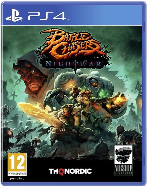 Gra PS4 Battle Chasers: Nightwar (Blu-ray płyta) (9006113009207) - obraz 1