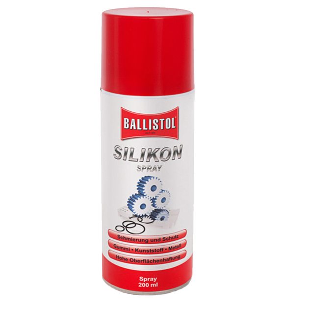 Мастило силіконове Ballistol Silikonspray (200мл), спрей - зображення 1