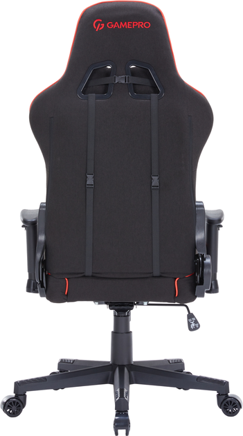 Игровое кресло GamePro GC575FB Size L Fabric Black&Red (GC575FB) - изображение 8