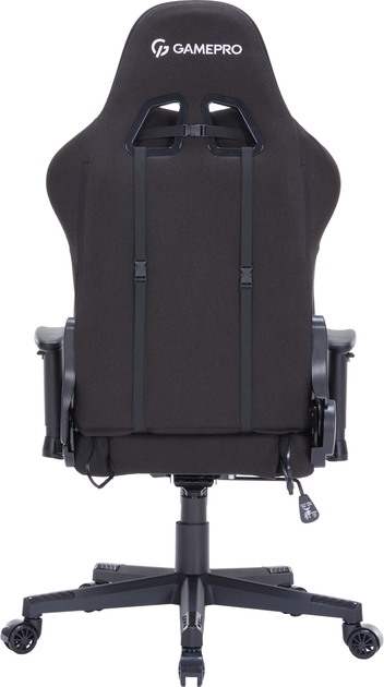 Игровое кресло GamePro GC700FB RGB Size L Fabric Black (GC700FB) - изображение 5