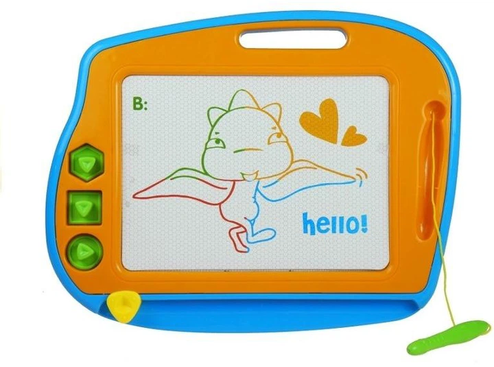 Zestaw tablic magnetycznych LEAN Toys 2 w 1 Mała i Duża (1818910469904) - obraz 4