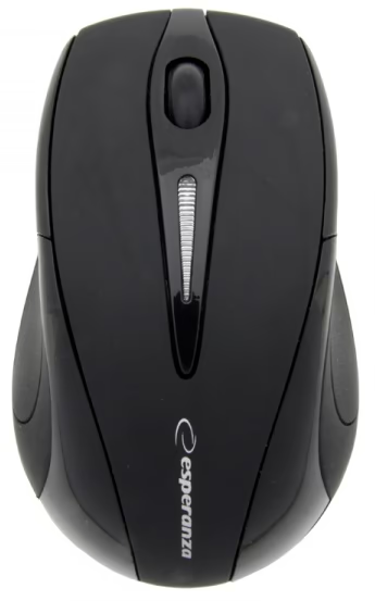 Миша Esperanza EM101K Wireless Black - Фото 1 Миша Esperanza EM101K Wireless Black - зображення 1