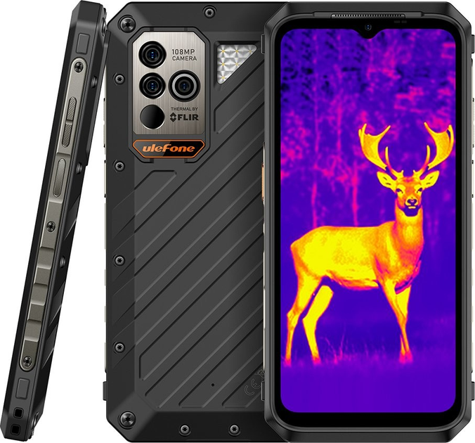 Мобільний телефон Ulefone Power Armor 18T Ultra 12GB/512GB Black (6937748735748) - зображення 3