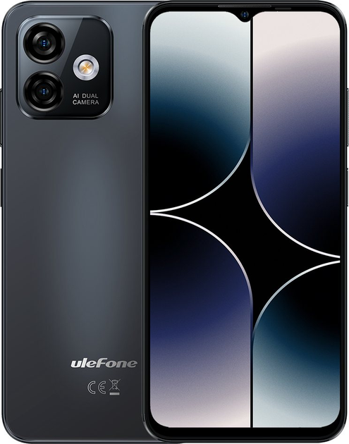 Smartfon Ulefone Note 16 Pro 8/512GB Meteorite Black (6937748735649) - obraz 1