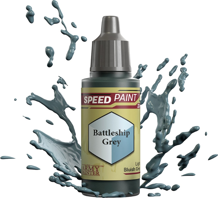 Farba The Army Painter Speedpaint 2.0 Battleship Grey 18 ml (5713799202405) - obraz 1