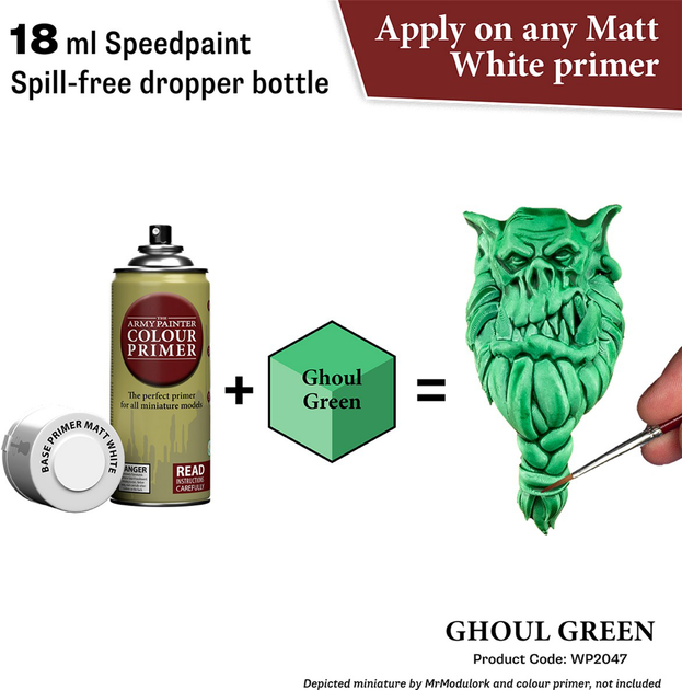 Farba The Army Painter Speedpaint 2.0 Ghoul Green 18 ml (5713799204706) - obraz 2