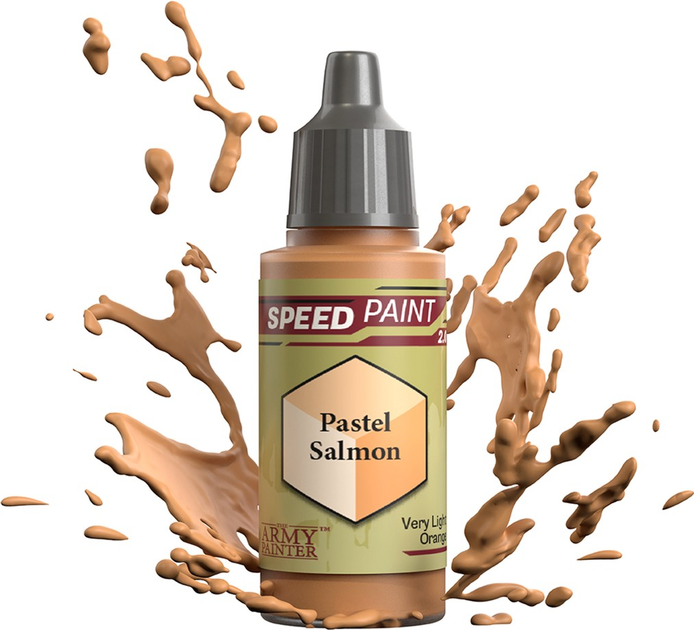 Farba The Army Painter Speedpaint 2.0 Pastel Salmon 18 ml (5713799208506) - obraz 1