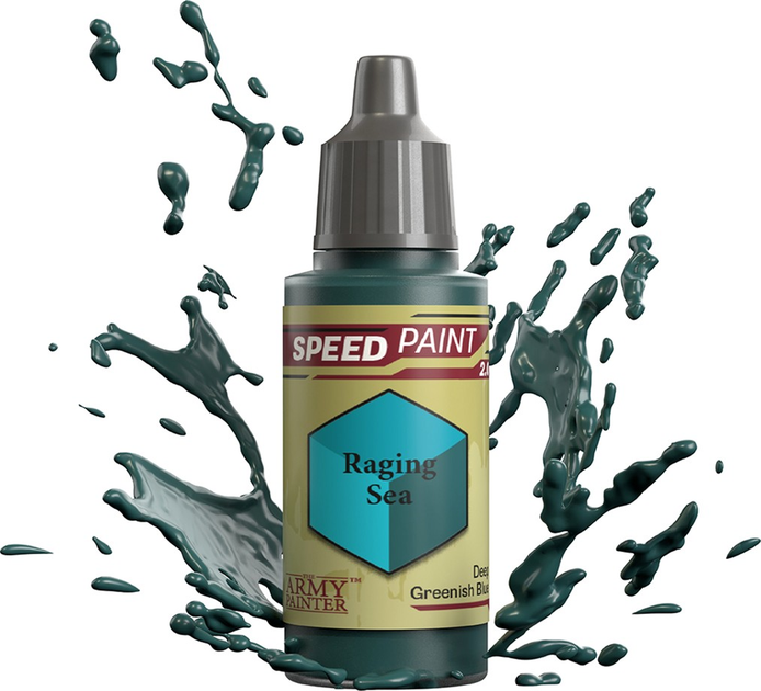 Farba The Army Painter Speedpaint 2.0 Raging Sea 18 ml (5713799205307) - obraz 1