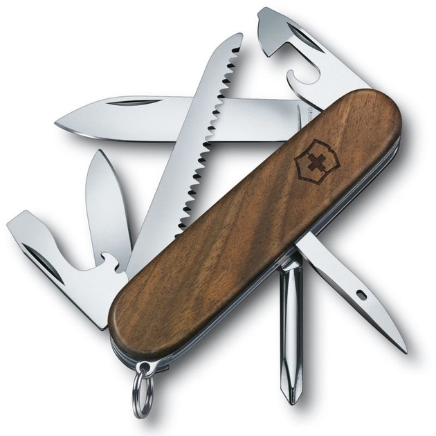 Нож складной Victorinox Hiker Wood (1.4611.63) - изображение 1