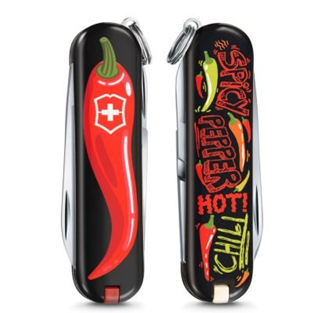 Складаний ніж Victorinox Classic LE Chili Peppers (Vx06223.L1904) - зображення 2