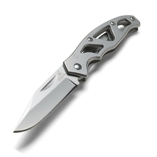 Нож Gerber Paraframe Mini - Stainless, прямое лезвие (22-48485) - изображение 1