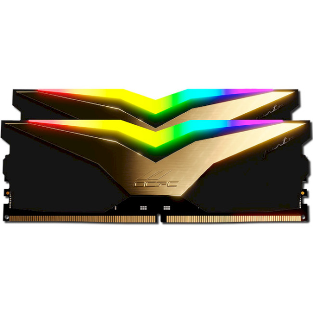 Оперативна пам'ять OCPC Pista Black Label DDR5 7200MHz 32ГБ Kit 2x16ГБ (MMPT2K32GD572C40BL) - зображення 1