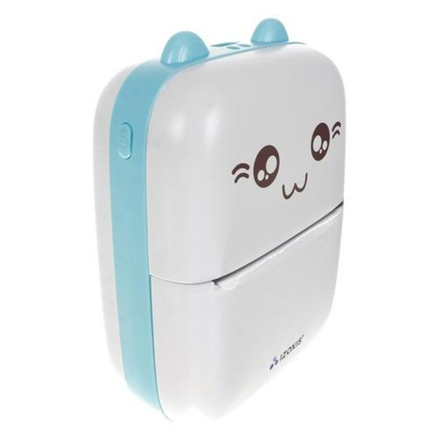 Детский принтер Mini printer Котик Bluetooth портативный термопринтер + 11 рулонов бумаги Izoxis - изображение 6