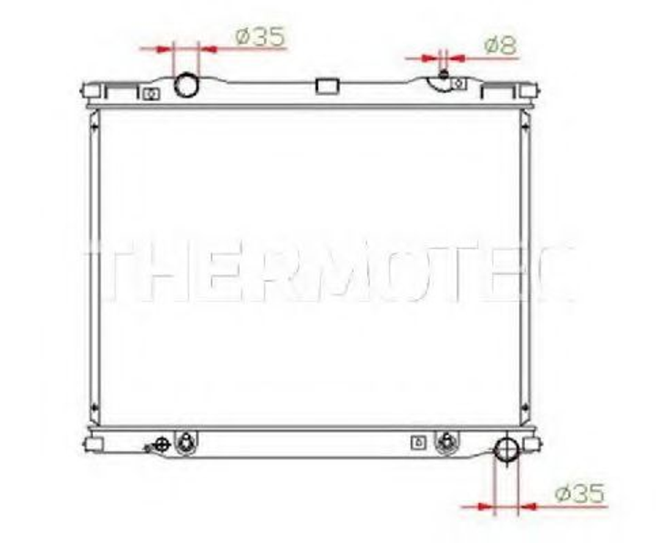 Радіатор Thermotec (D70305TT) - зображення 2