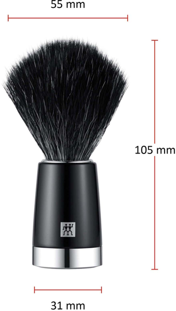 Помазок для гоління Zwilling Classic 10.5 см (4009839495281) - зображення 6