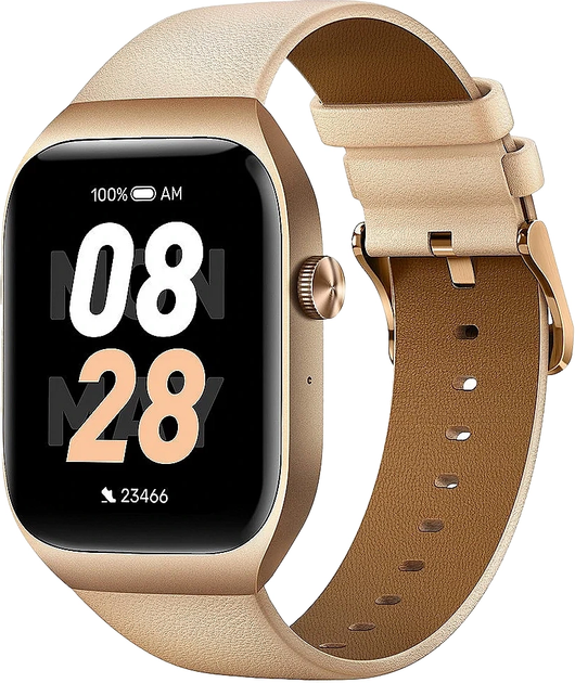 Smartwatch Mibro T2 Light Gold (MIBAC_T2/GD) - obraz 3
