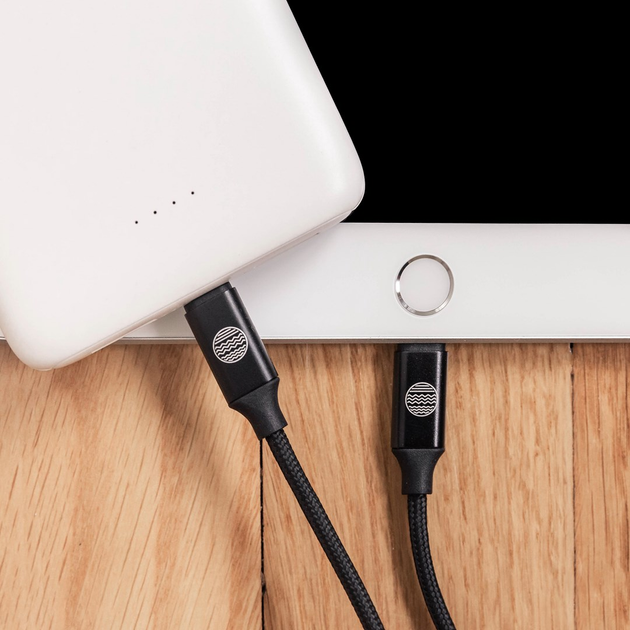 Kabel Our Pure Planet USB-C to USB-C - 1.2 m Black (9360069000085) - obraz 3