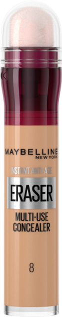 Консилер для обличчя Maybelline Instant Anti-Age Eraser зі спонжем 08 Buff 6.8 мл (3600531465193) - зображення 1