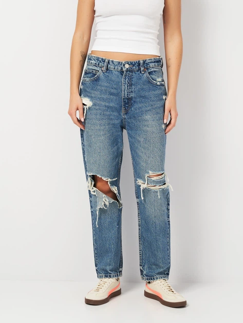 Штани жіночі Zara 8197/232 36 Сині (08197232400363) – Брендовий