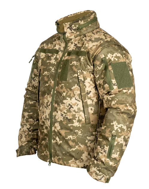 Зимова Куртка WinTac Soft Shell Stalker Winter 2 In 1 3XL MM14 - изображение 1