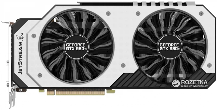 Відеокарта Palit PCI-Ex GeForce GTX 980 Ti Super JetStream 6144MB