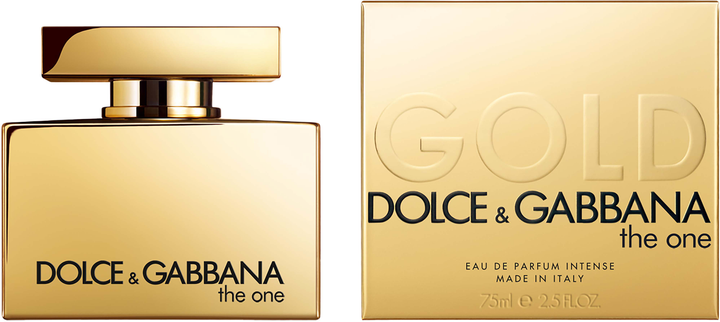 Woda perfumowana damska Dolce & Gabbana The One Gold Intense 75 ml (8057971188680) - obraz 1