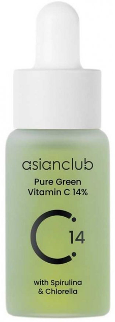 Serum do twarzy AsianClub Pure Green Vitamin C 14% 15 ml (8809497140730) - obraz 1