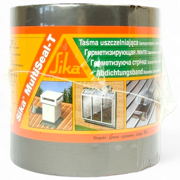 Самоклеющаяся герметизирующая битумная лента Sika Multi Seal T 3 м*100 мм, рулон - изображение 2
