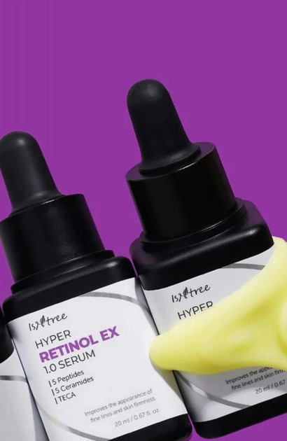 Serum do twarzy Isntree Hyper Retinol Ex 1.0 przeciwzmarszczkowe 20 ml (8809800940798) - obraz 3