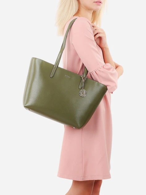 Сумка шоппер женская Donna Karan NY (DKNY) 355935770 Зеленая