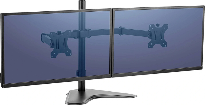 Регульований кронштейн для двох моніторів Fellowes 27" Black (8043701) - зображення 3