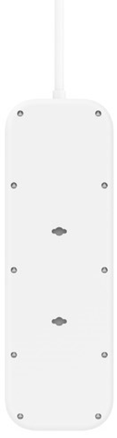Listwa zasilająca Belkin Power Surge 8-port + 1 x USB-A +1 x USB-C 2.4 A PD 900J 2 m White (SRB003CA2M) - obraz 4