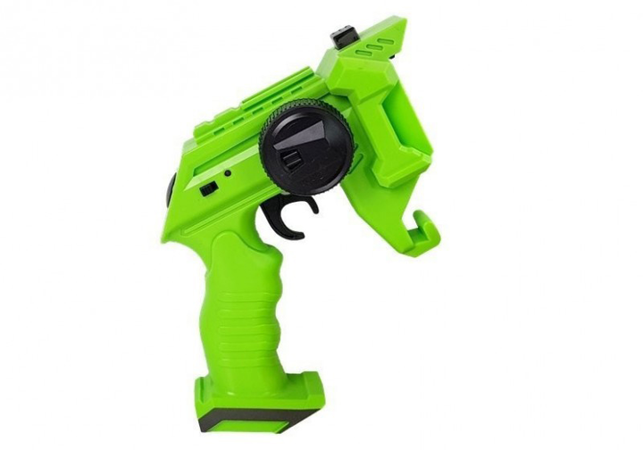 Samochód zdalnie sterowany LEAN Toys 2 w 1 Pistolet-wyrzutnia Zielony (5903802458398) - obraz 4