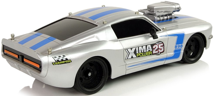 Спортивний автомобіль на радіокеруванні LEAN Toys Muscle Car 1:16 Сірий (5904665991251) - зображення 5