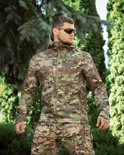 Куртка Softshell BEZET Falcon мультикам - XL - зображення 1