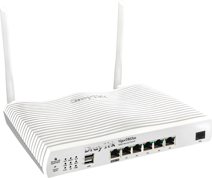 Router DrayTek Vigor 2865ax Annex B White (v2865ax-B-DE-AT-CH) - obraz 2