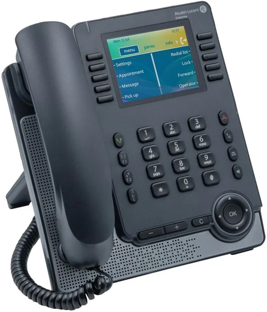 Telefon IP Alcatel-Lucent ALE-30h Essential DeskPhone Grey (3ML37030AA) - obraz 2