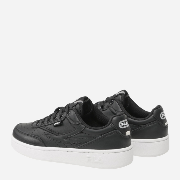 Жіночі кеди низькі Fila Sevaro FFW0283-80010 39 Чорні (8719477767447) - зображення 4