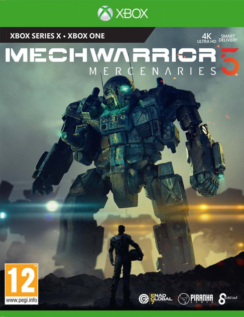 Gra XSX/XOne MechWarrior 5: Mercenaries (Blu-ray płyta) (5056208813466) - obraz 1