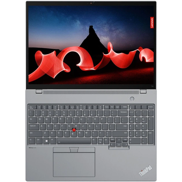 Ноутбук Lenovo ThinkPad T16 Gen 2 (Intel) (21HJS7S700) Storm Gray - Фото 4 Ноутбук Lenovo ThinkPad T16 Gen 2 (Intel) (21HJS7S700) Storm Gray - изображение 4