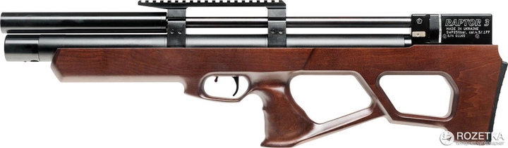 Пневматическая винтовка Raptor Standart PCP Brown (3993.00.17 R3Sbr) - изображение 1