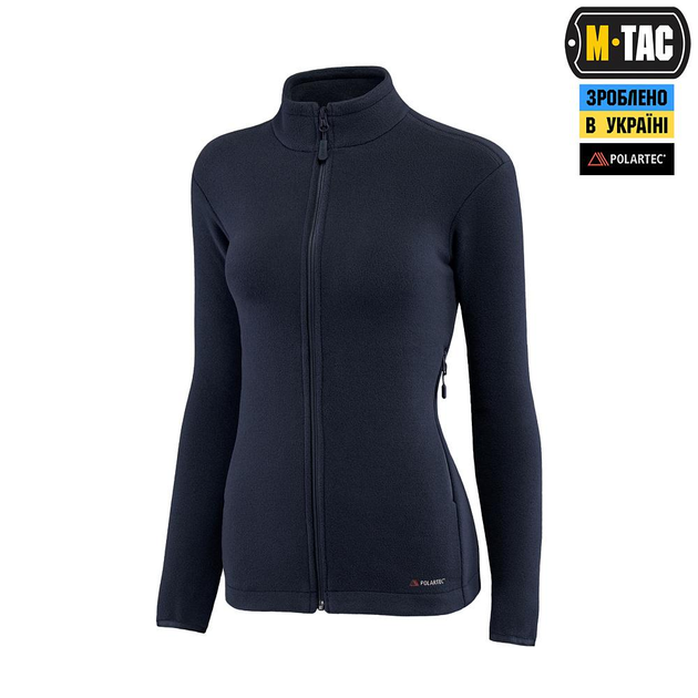 Тактична флісова кофта M-Tac Nord Fleece Polartec Lady, розмір S, колір Dark Navy Blue - зображення 1