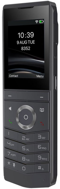 IP-телефон Fanvil Linkvil W611W V2 Portable Wi-Fi Black (W611W V2) - зображення 3