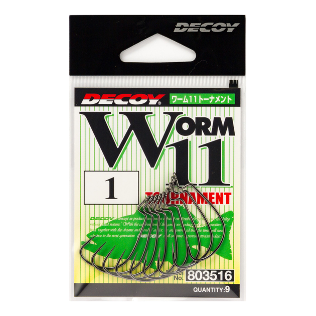 Крючок Decoy Worm 11 Tournament №2/0 - Фото 4 Крючок Decoy Worm 11 Tournament №2/0 - изображение 4