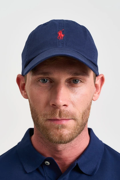 Синя бейсболка із символом Polo Ralph Lauren 6497 - Фото 4 Синя бейсболка із символом Polo Ralph Lauren 6497 - зображення 4