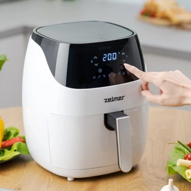 Мультипечь аэрофритюрница для приготовления без жира ZELMER ZAF 5501W - изображение 3