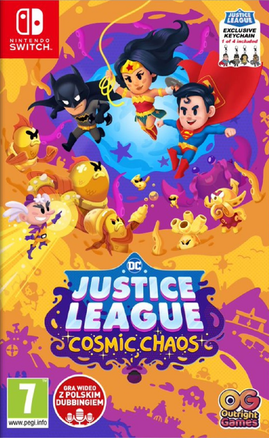 Gra Nintendo Switch DC Justice League: Cosmic Chaos (Kartridż) (5060528038652) - obraz 1