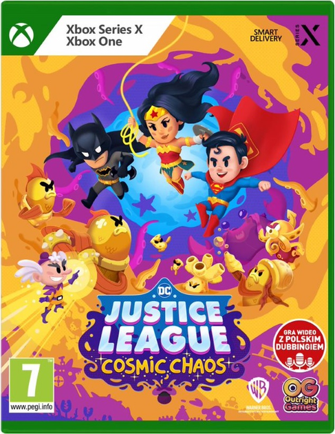 Gra XOne/XSX DC Justice League: Cosmic Chaos (płyta Blu-ray) (5060528038669) - obraz 1