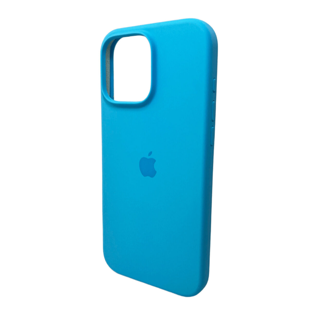 Захисний чохол-накладка Silicone Full Case AA Open Cam для Apple iPhone 16 Pro Max Surf Blue (FullOpeAAi16PM-38) - Фото 3 Захисний чохол-накладка Silicone Full Case AA Open Cam для Apple iPhone 16 Pro Max Surf Blue (FullOpeAAi16PM-38) - зображення 3